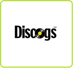 discogs logo green